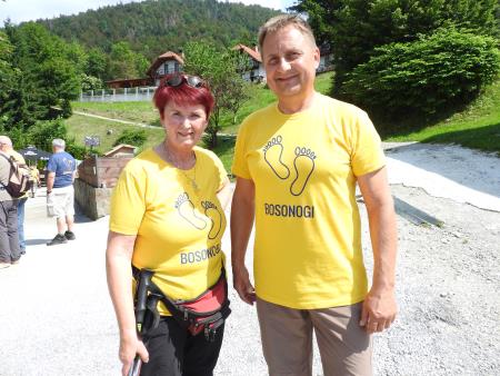 Na vseh devetnajstih pohodih je bila Majda Drolec iz Komende_ poleg predsednik PD Komenda Zoran Sodnik